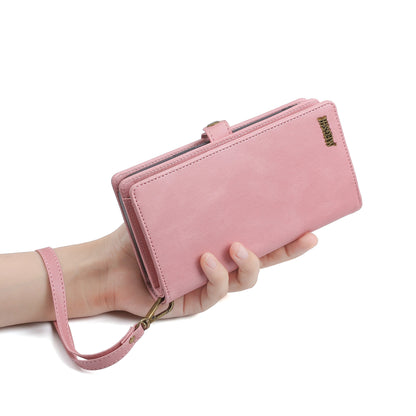 Your phone, your wallet, your style. All in one chic leather case.