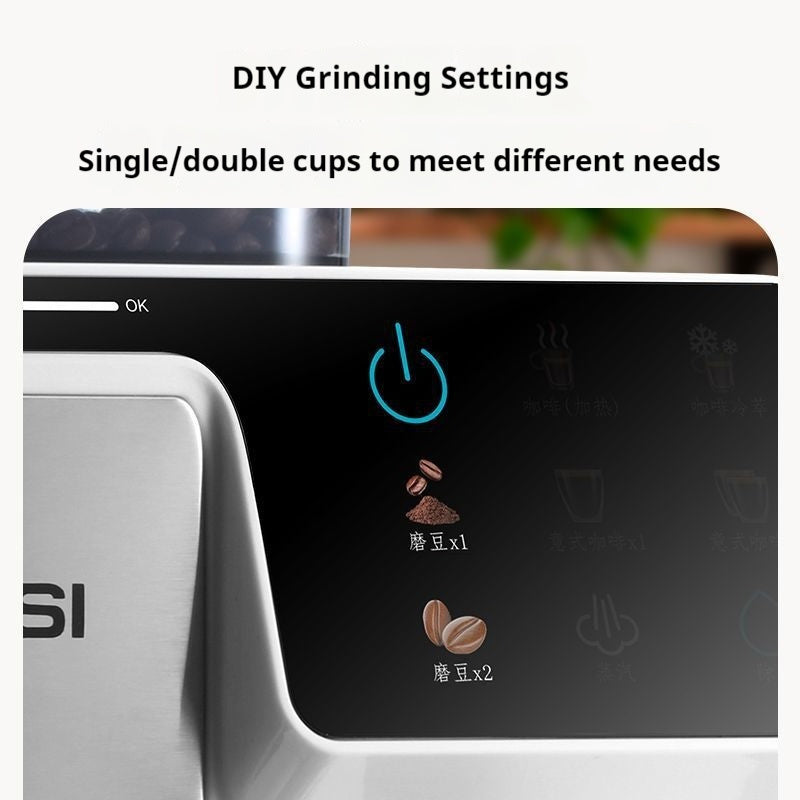 Dual Extraction Espresso Machine with Steam Milk Frother
