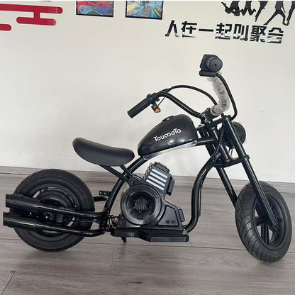 Kids 18V Electric Motorcycle – 3-Speed, 160W Brushless Motor, Ages 3–7
