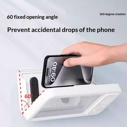 Waterproof Bluetooth Speaker with Phone Mount & Touch Screen