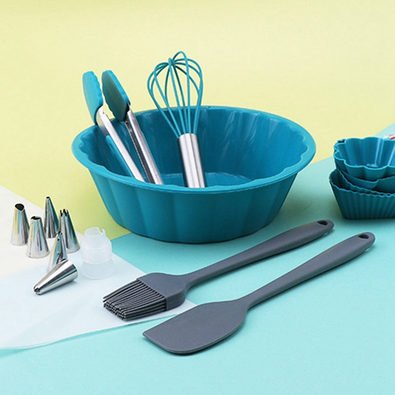 Premium Silicone Cake Mold Set – Non-Stick Baking Tools for Every Occasion