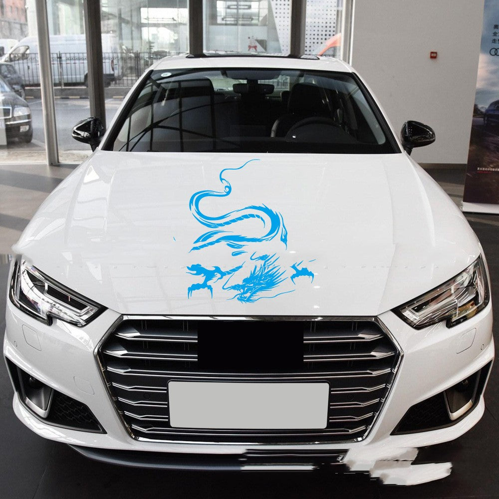 Dragon Car Body Sticker - Front End Modification Decal