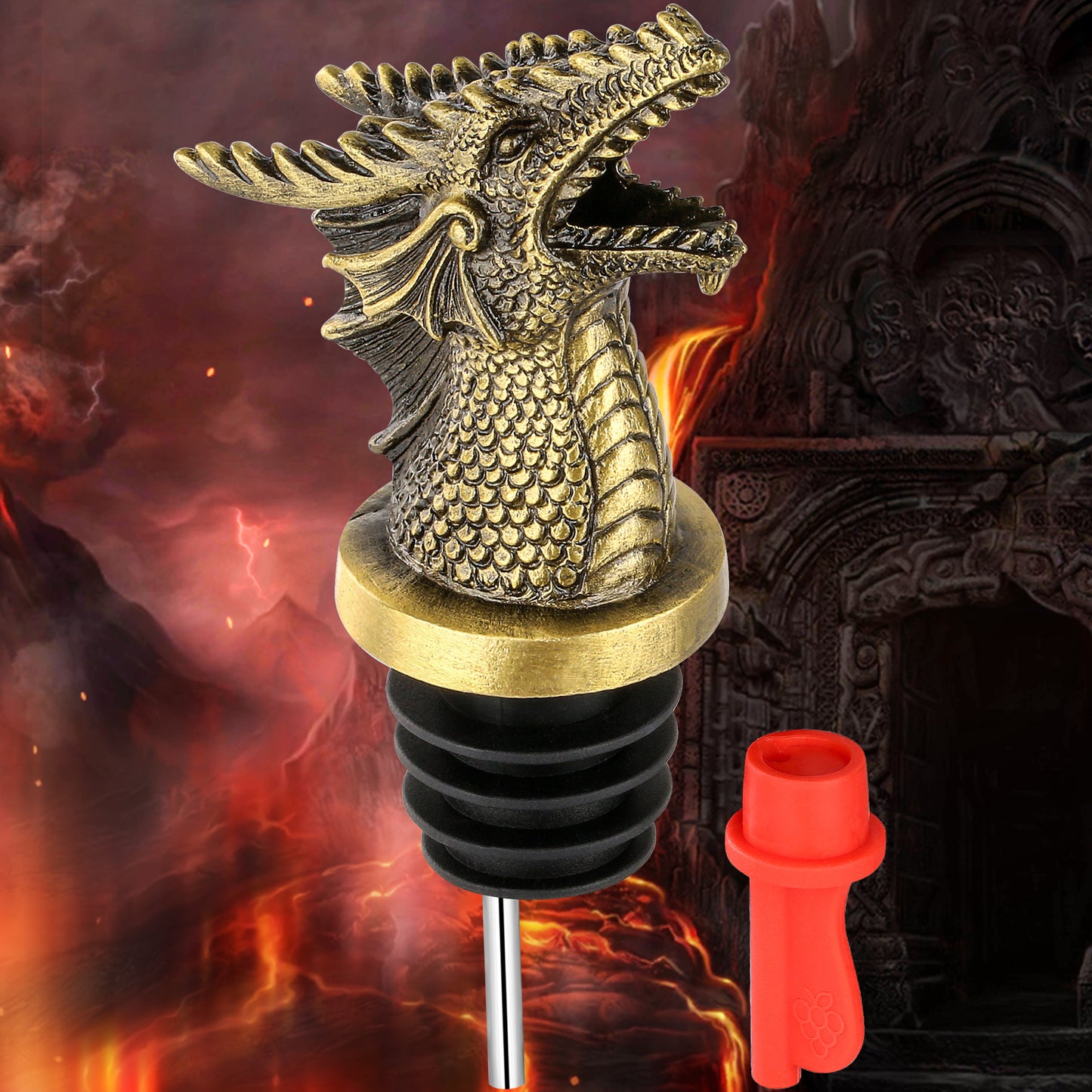 Faucet Wine & Bottle Stopper Dispenser