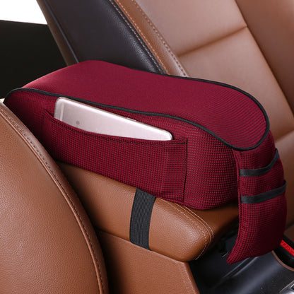 Car Armrest Box Cushion Pad - Soft Memory Foam Center Console Cover (16cm x 30cm)