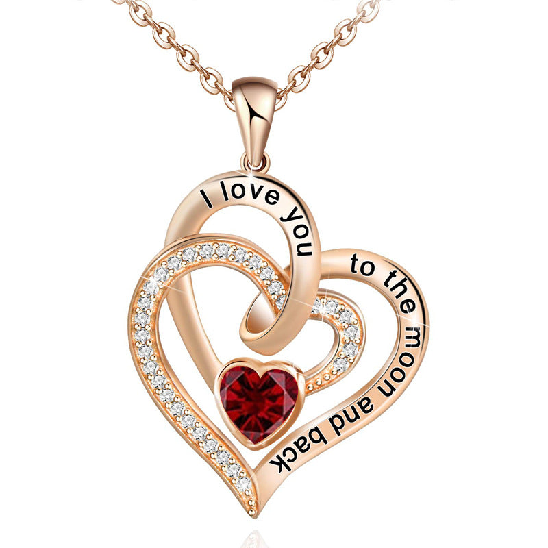 Anniversary Necklace for Wife - Sterling Silver Gift for Girlfriend, Mom, Daughter