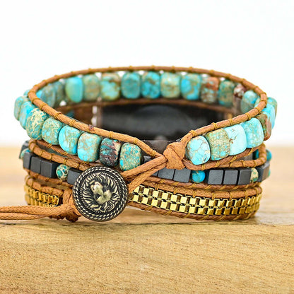 Turquoise Bead Watch band