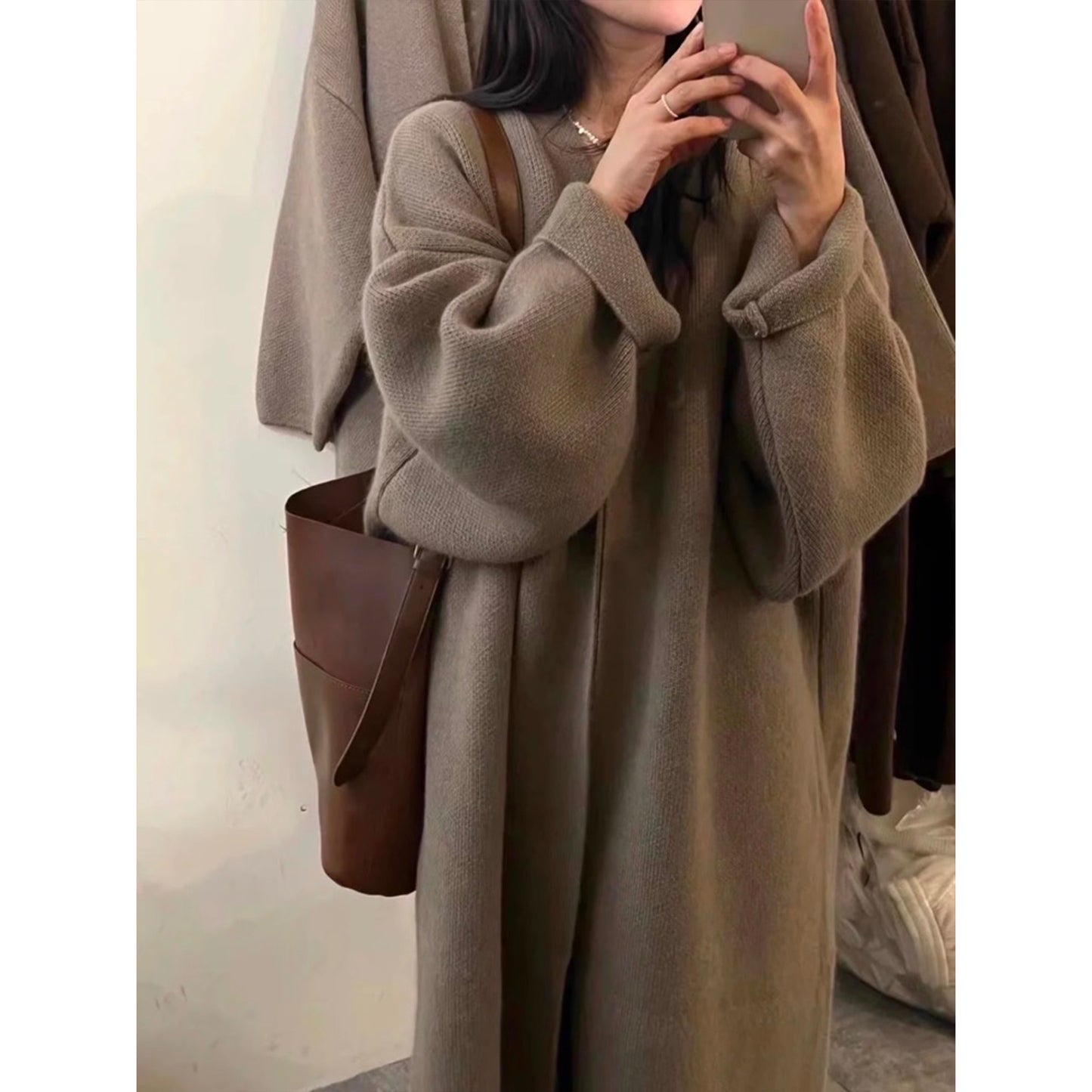 Women's Knitted Cardigan Sweater