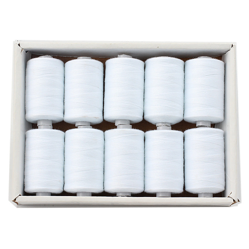 Polyester Sewing Thread Set – 10 Rolls, 1000 Yards Each