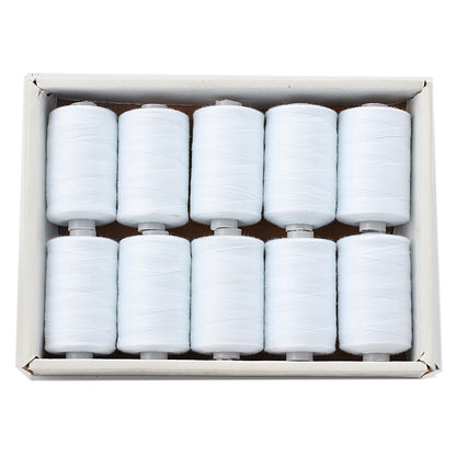 Polyester Sewing Thread Set – 10 Rolls, 1000 Yards Each