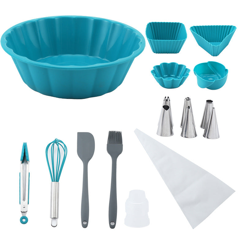 Premium Silicone Cake Mold Set – Non-Stick Baking Tools for Every Occasion