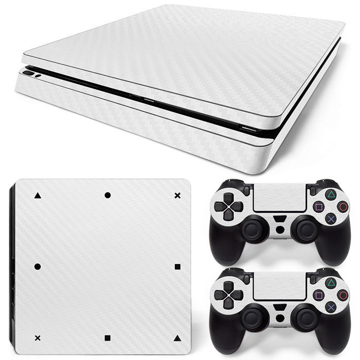 PS4 Slim Console Skin - Carbon Fiber Vinyl Decal Sticker