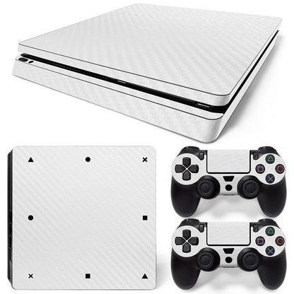 PS4 Slim Console Skin - Carbon Fiber Vinyl Decal Sticker