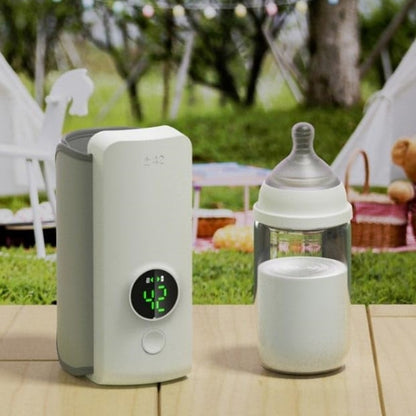 Portable Baby Bottle Warmer - Smart Temperature Control & Travel-Friendly Design