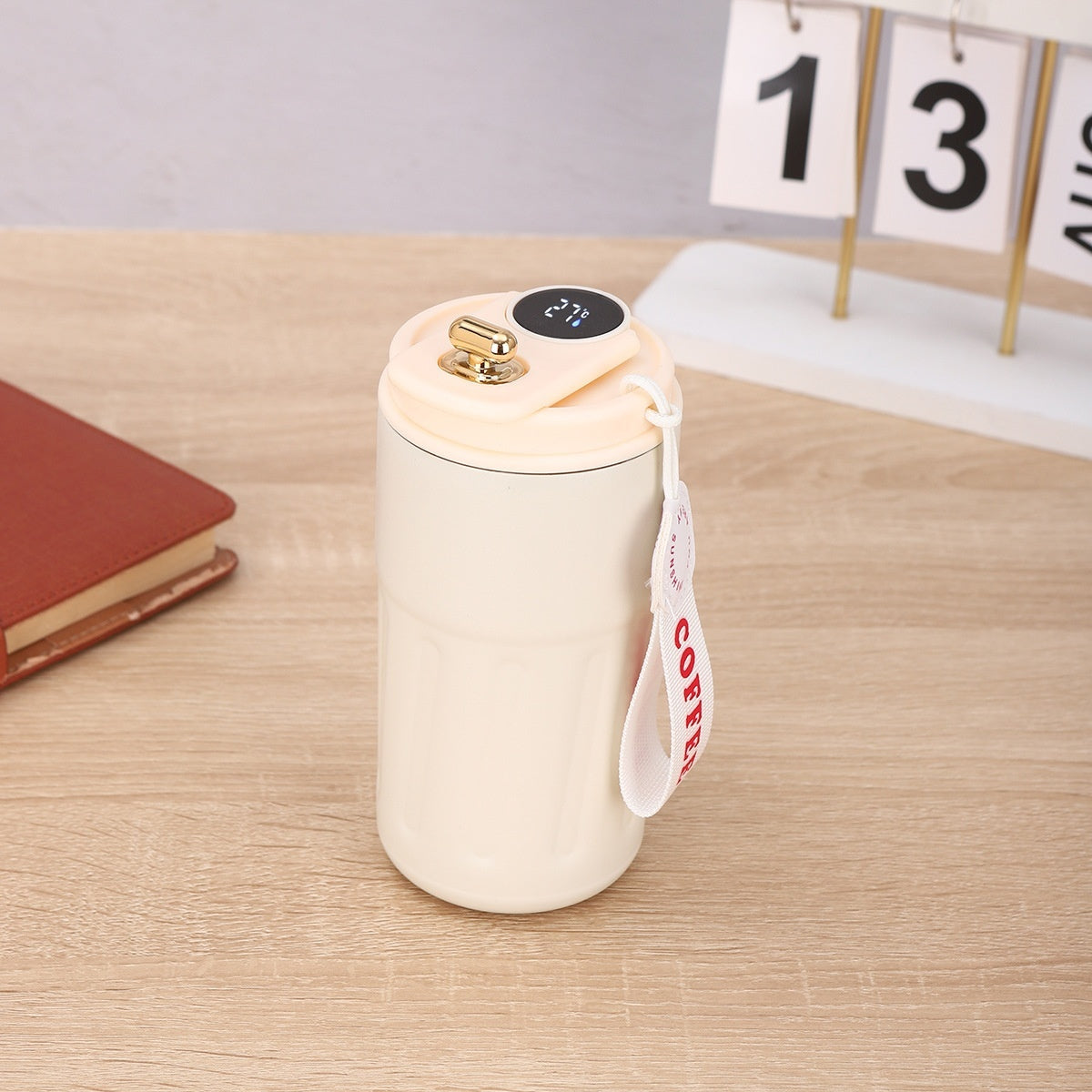Smart Thermal Coffee Mug | Digital LED Temp Display