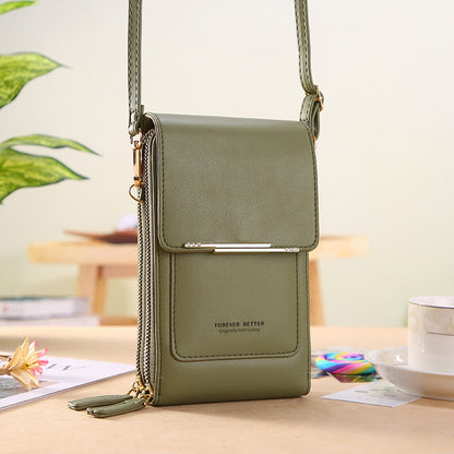 Touchscreen Crossbody Phone Wallet Purse