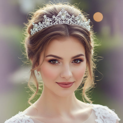Wedding Handmade Beaded Headdress Wedding Wedding Accessories Crown Hoop Bride Accessories