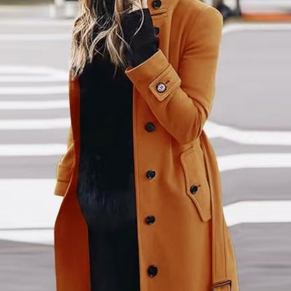 Autumn Women's Slim Fit Cardigan Large Coat