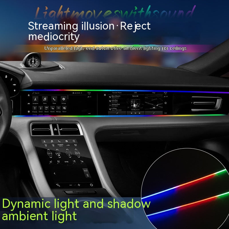 Car Atmosphere LED Light Bar - Hidden Interior Ambient Lighting