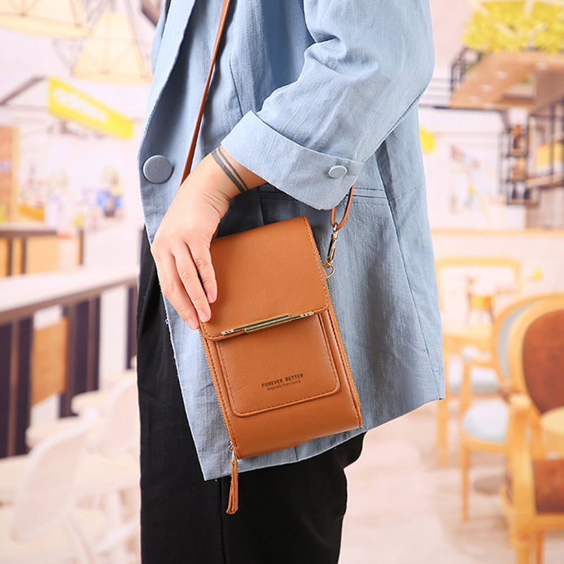 Touchscreen Crossbody Phone Wallet Purse