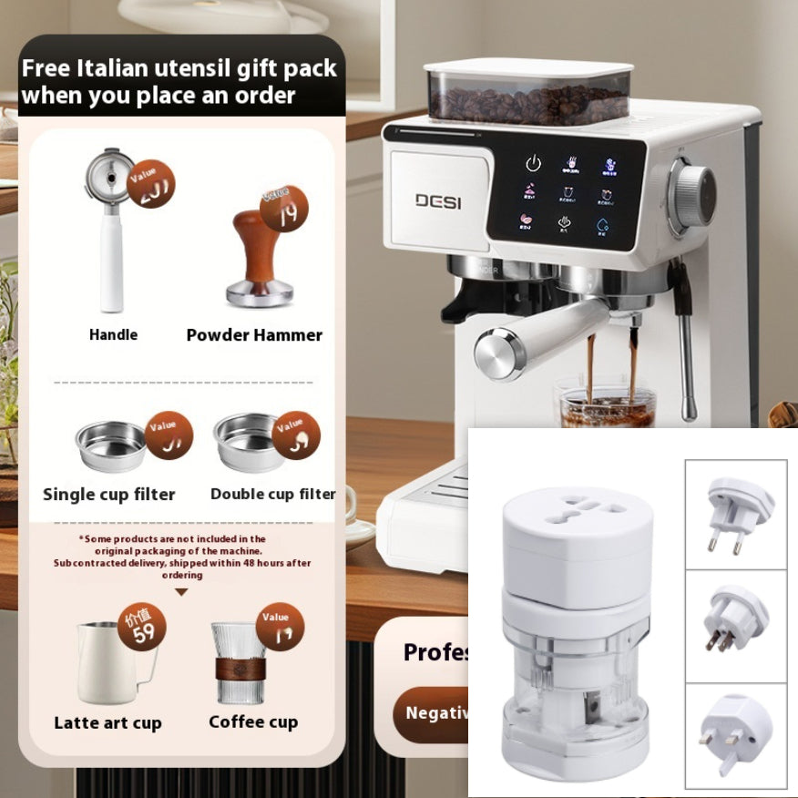 Dual Extraction Espresso Machine with Steam Milk Frother