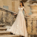 Long Sleeve Mori Style Wedding Dress