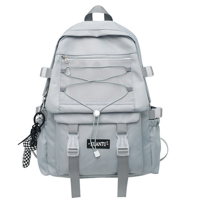 High School & Junior High Backpack – Soft Polyester in 3 Colors