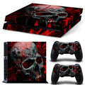 PS4 Scary Skull Console Sticker – Vinyl Skin Decal