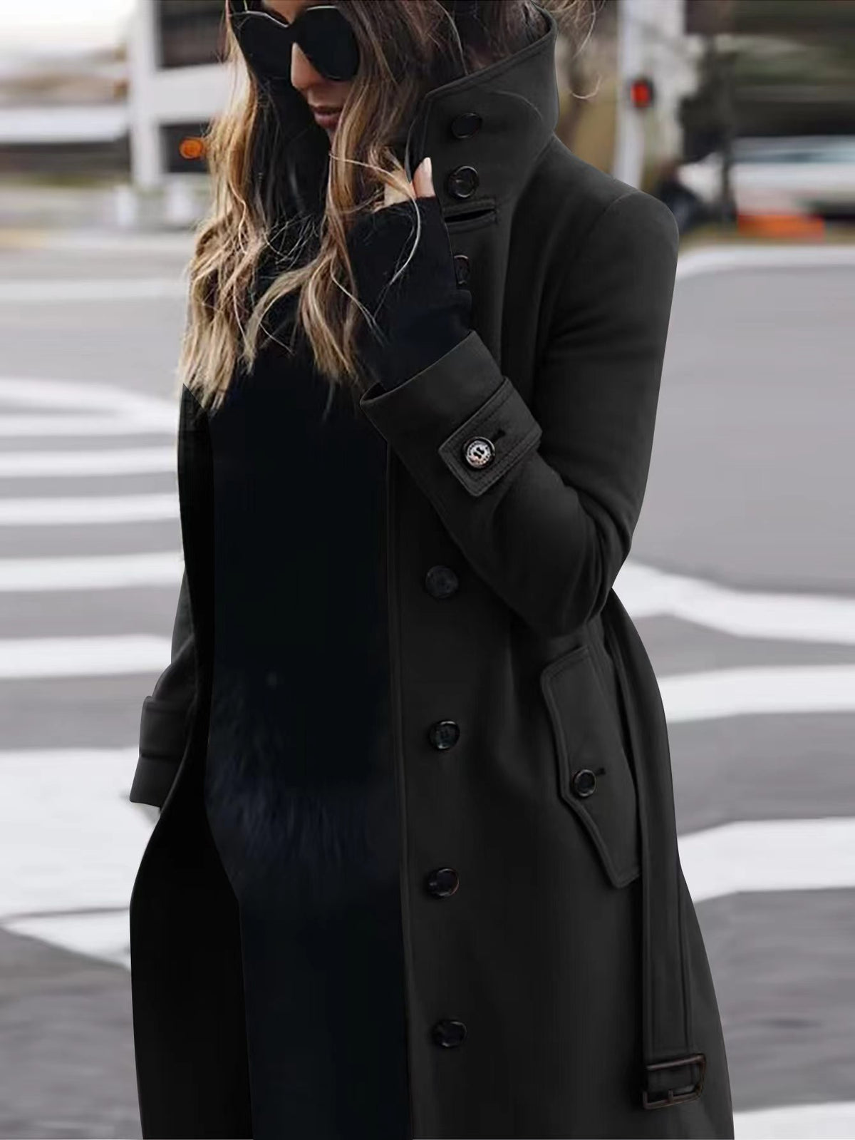 Autumn Women's Slim Fit Cardigan Large Coat