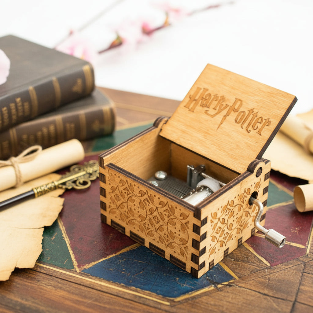 Themed Music Boxes - Harry Potter, Beauty & the Beast, Zelda & More