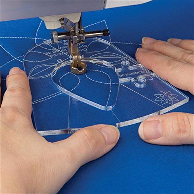 Sewing Machine Marking Ruler Set (6 Pieces)