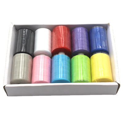 Polyester Sewing Thread Set – 10 Rolls, 1000 Yards Each