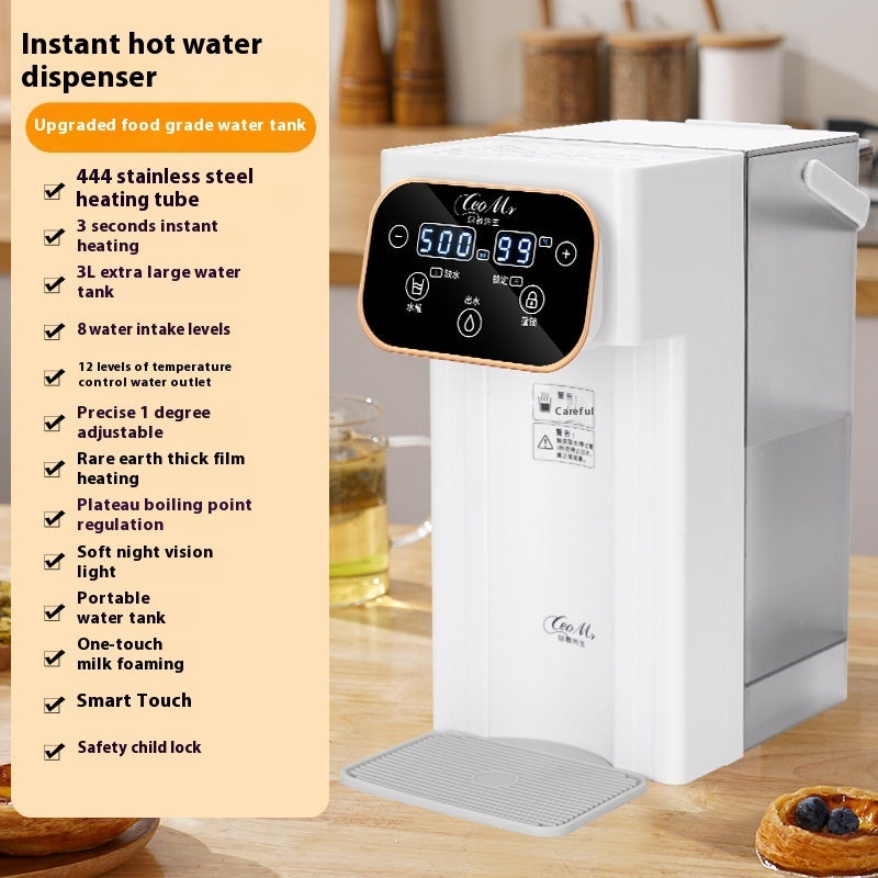 Instant Hot Water Dispenser for Home & Office – 2000W Desktop