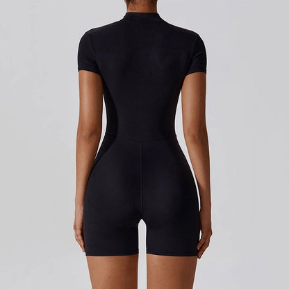 Women -  yoga Dance Workout Form-Fitting One-Piece