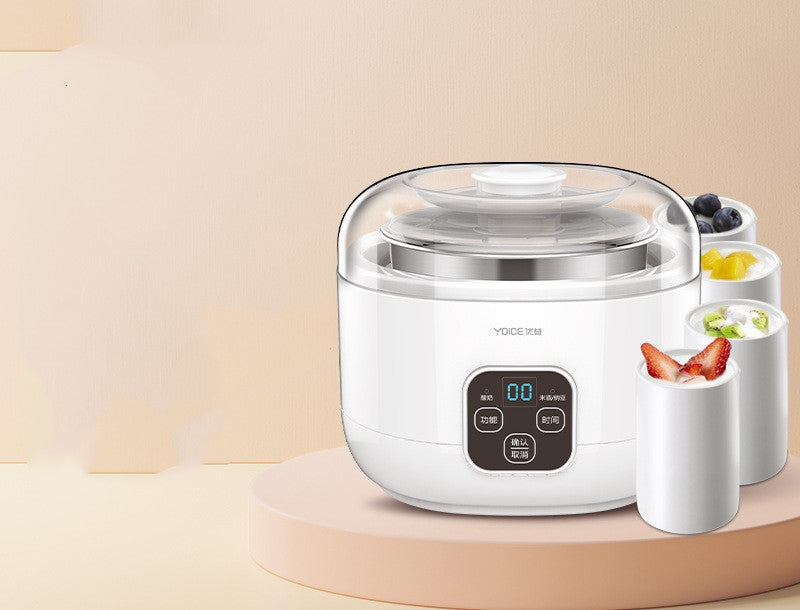Mini Yogurt Maker - Small Fermentation Machine for Yogurt & Natto
