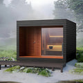 Outdoor Garden Sauna with Dry & Steam Function