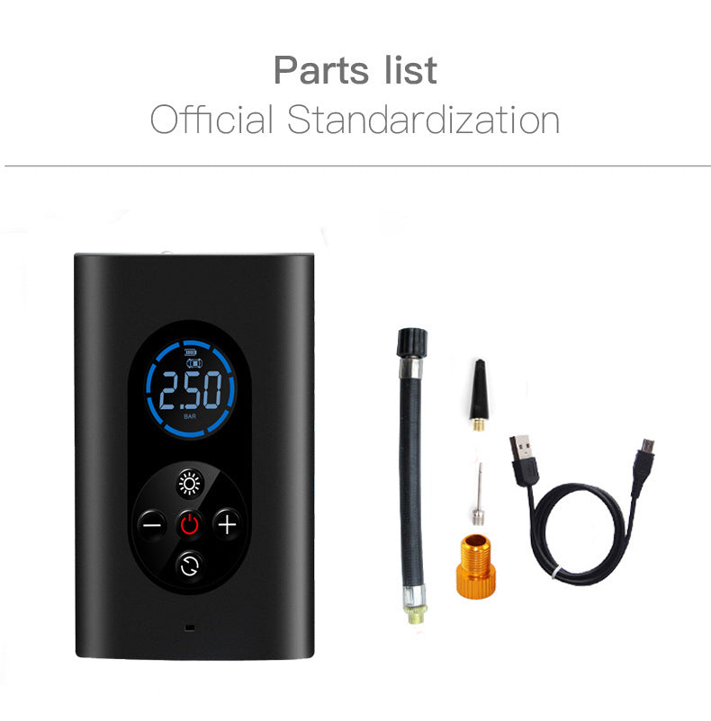 Smart Wireless Tire Inflator - Portable Rechargeable Air Pump for Cars, Bikes & Emergencies