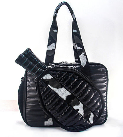 Designer Tennis Racket Backpack, Lightweight & Stylish, With Padded Compartment