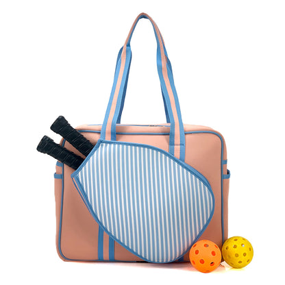 Designer Tennis Racket Backpack, Lightweight & Stylish, With Padded Compartment