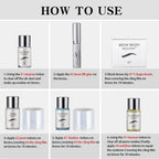 Brow Lamination Kit Professional Home Beauty Eyebrow Perming Kit DIY Eyebrow Shaping Setting Perming Shaping Set Makeup Tools