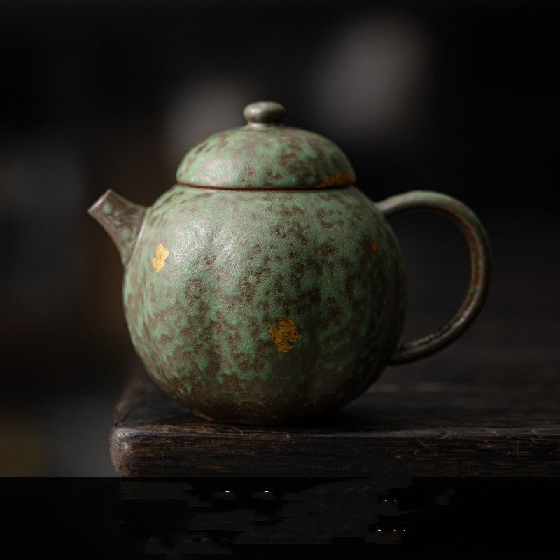 Traditional Stoneware Teapot for Loose Leaf Tea
