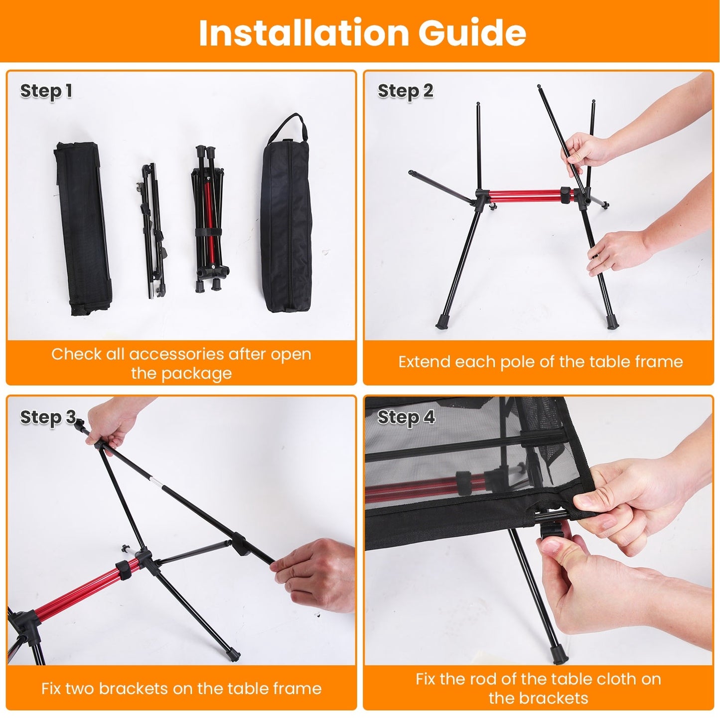 Portable Folding Camping Table – Lightweight Outdoor & Picnic Table