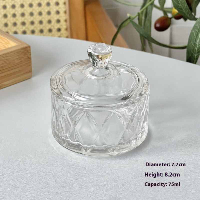 Glass Pudding & Dessert Cup Set – 4 Bowls, Spoons & Tray