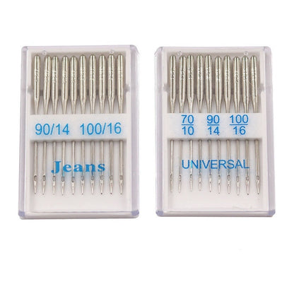 Sewing Machine Needles Set – 20 Pieces (2 Boxes)