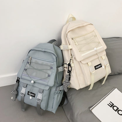 High School & Junior High Backpack – Soft Polyester in 3 Colors