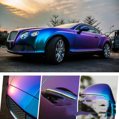 Chameleon Car Wrap Film - Color-Shifting Vinyl Decal Sticker (50cm x 30cm)