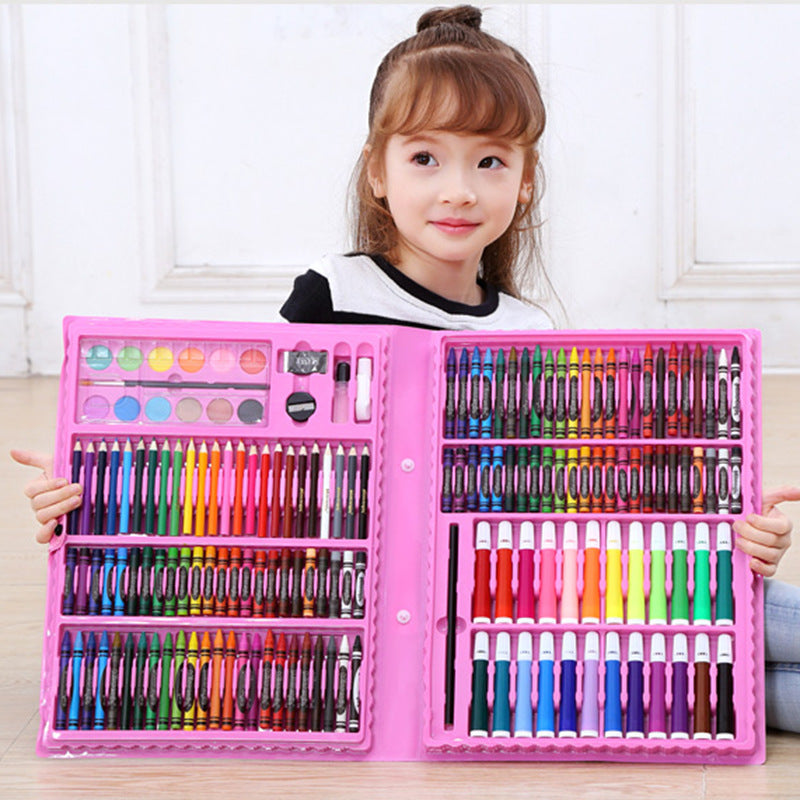 168-Color Watercolor Pen Set – Art Supplies for Kids & Students