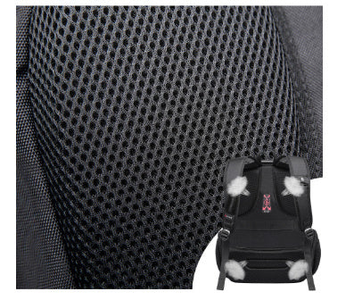 Middle School Backpack – Waterproof Oxford Cloth with USB Charging Port