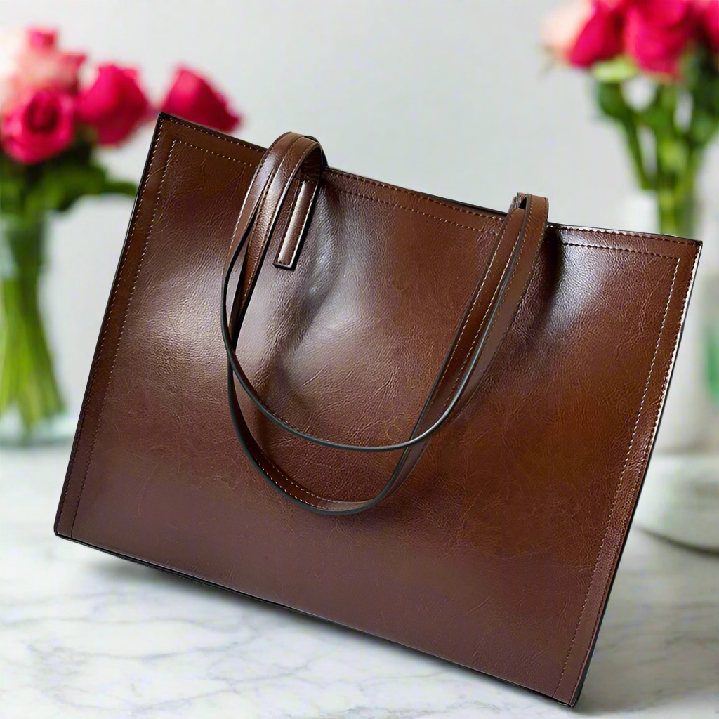 Women's Casual Tote Bag - Large Shoulder Bag for Work, Travel & Everyday Use