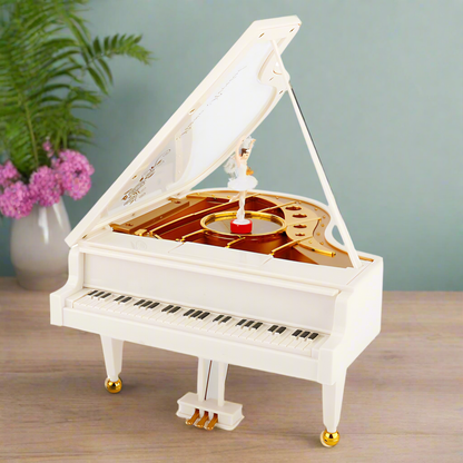 Dancing piano music box music box