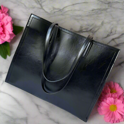 Women's Casual Tote Bag - Large Shoulder Bag for Work, Travel & Everyday Use